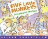 Book Jacket for: Five little monkeys jumping on the bed