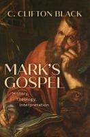Mark's gospel cover
