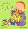 Book Jacket for: What can I taste?