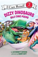 Book Jacket for: Dizzy dinosaurs : silly dino poems