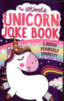 Book Jacket for: The ultimate unicorn joke book.