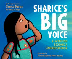 Book Jacket for: Sharice's big voice : a native kid becomes a congresswoman