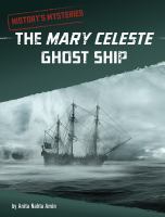 Book Jacket for: The Mary Celeste ghost ship