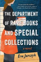Book Jacket for: The Department of Rare Books and Special Collections
