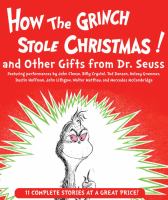 Book Jacket for: How the Grinch stole Christmas and other gifts from Dr. Seuss