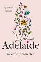 Book Jacket for: Adelaide