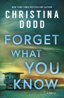 Book Jacket for: Forget what you know