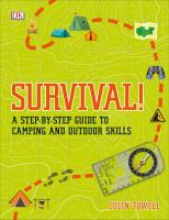 Book Jacket for: Survival! : a step-by-step guide to camping and outdoor skills
