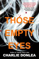 Book Jacket for: Those empty eyes