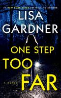 Book Jacket for: One step too far