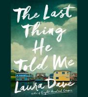 Book Jacket for: The last thing he told me