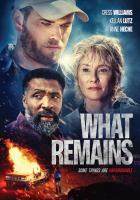 Book Jacket for: WHAT REMAINS