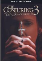 Book Jacket for: The conjuring. Devil made me do it