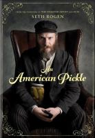Book Jacket for: An American pickle