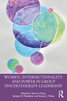 Women Intersectionality and Power in Group Psychotherapy Leadership Cover