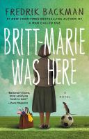 Book Jacket for: Britt-Marie was here : a novel